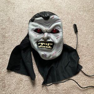 Talking Dracula Halloween Mask with Eyes That Light Up